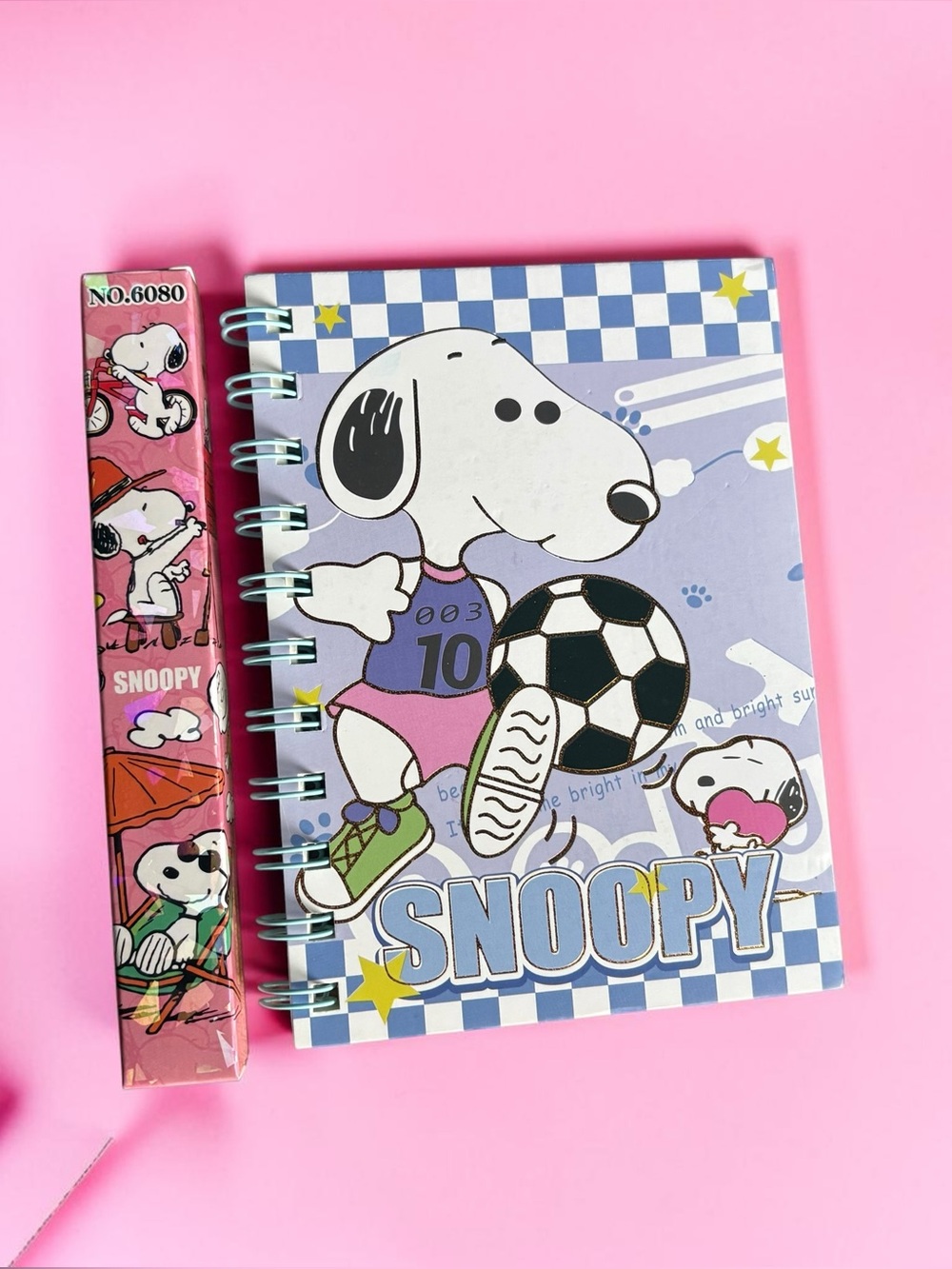 Snoopy Mini Spiral Notebook & Pen Sets (Pick 1) - Picture 2 of 4